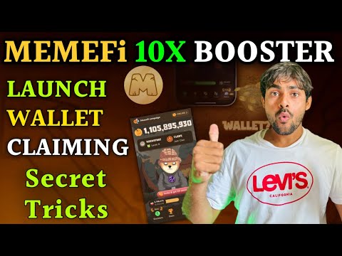 Memefi 10X Booster Secret Tricks🤩|| Increase Your Memefi Coins || Memefi Mining Wallet Neq Update