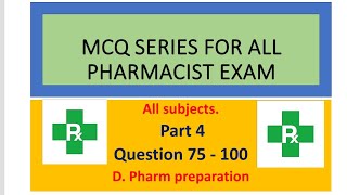 DSSSB PHARMACIST MCQ's..! for Central and state level pharmacist exam..! #dpharmacy #gpat2024 #job