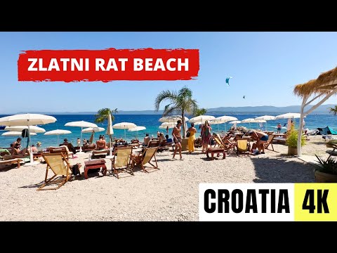 BRAC ISLAND, CROATIA 🇭🇷 [4K] BOL — Zlatni Rat Beach — Walking Tour