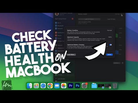 How to check battery health on Macbook