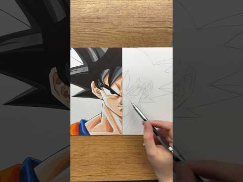 ANIME X LIVE ACTION Goku #dragonball #dragonballz #dbz #akiratoriyama #goku