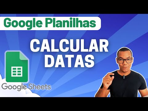 GOOGLE PLANILHAS [Google Sheets] 19 - CALCULAR DATAS