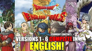 You can play all of Dragon Quest X in English