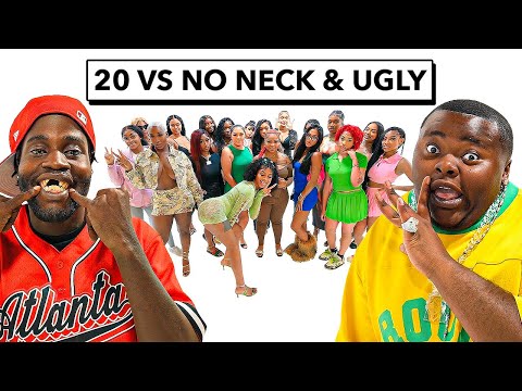 20 WOMEN VS 2 COMEDIANS: NO NECK JAY & UGLIEST RAPPER ALIVE