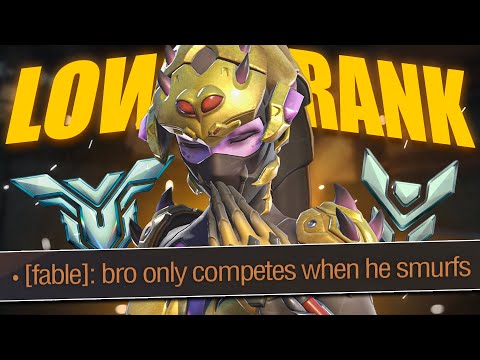 "Widowmaker only wins cause he's smurfing"