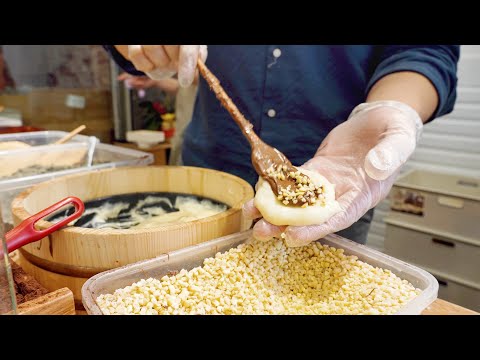 Fresh Milk Mochi Making Skills - Taiwanese Street Food