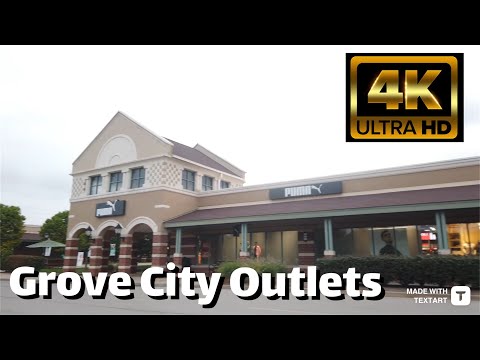 【4K】Grove City Premium Outlets - September 2023