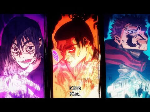 Aoi Todo saves Itadori from Mahito | Yuji Itadori & Aoi Todo vs. Mahito | Jujutsu Kaisen 呪術廻戦 S02E20