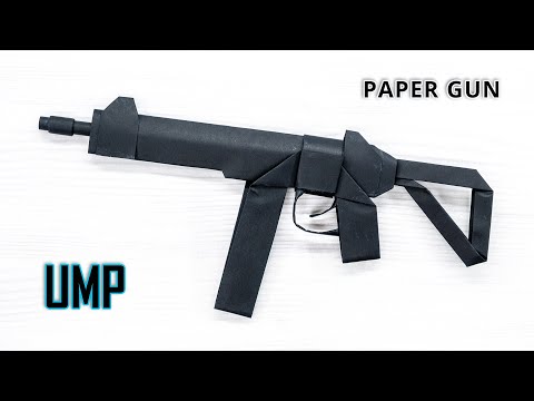 Build a Paper Model of the Iconic UMP Gun and Display Your Passion for Firearms