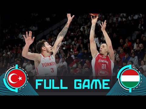 Türkiye v Hungary | Full Basketball Game | FIBA EuroBasket 2025 Qualifiers