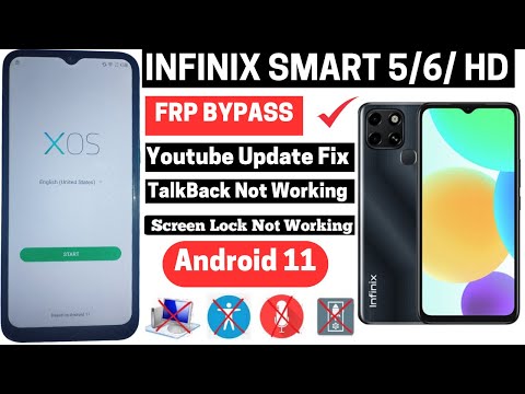 Infinix Smart Android 11 FRP Bypass 2024✅  Apps Not Open❌ | X688B/X657B/X6511B Google Account Unlock