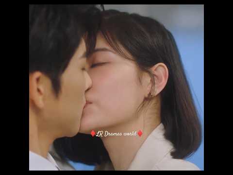 how she kiss him 😘#cdrama#letsdateprofessorxie#cdramaclips#viral#trending#zhangzhihao#xujiaqi