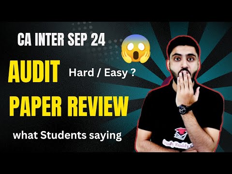 AUDIT Paper review CA Inter AUDIT paper analysis of students hard easy TAX paper analysis