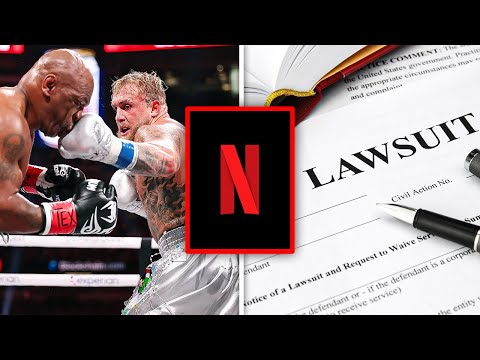 Jake Paul vs Mike Tyson Netflix LAWSUIT