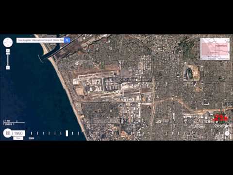 Los Angeles International Airport - 32 Year Time Lapse