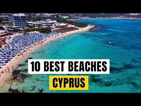 CYPRUS 🇨🇾 [4K Drone] — 10 Best Beaches in Cyprus