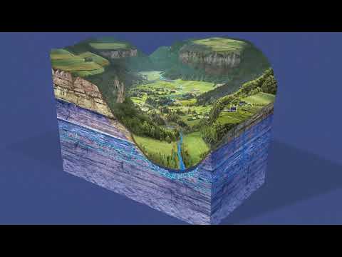 How Groundwater Moves in the Bluffland Karst Landscape (A Short Animation)