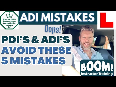 ADI's should avoid these mistakes