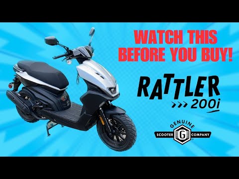 BEFORE YOU BUY: RATTLER 200i Scooter from Genuine Scooter Company - My owner experience & insights