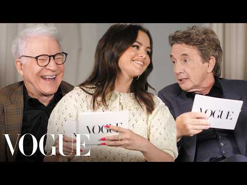 Selena Gomez, Steve Martin & Martin Short Answer Rapid-Fire Questions | Off the Cuff | Vogue