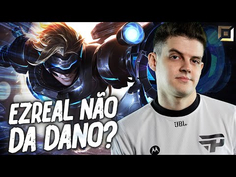 Testando a build pra DAR DANO CEDO de EZREAL! 👱‍♀️