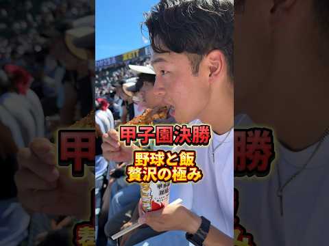 甲子園ってほんまに最高やわ。#高校野球 #甲子園 #熱闘甲子園