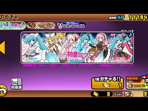 貓咪大戰爭 初音合作