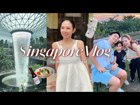 【シンガポールvlog】3泊4日大充実の子連れ旅行🇸🇬💫 ユニバ/マリーナベイ/ケーブルカー #vlog117