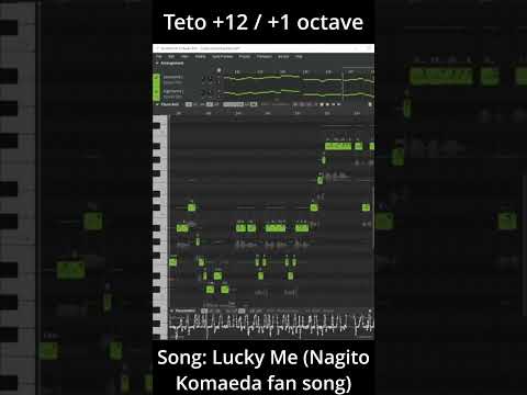 【Teto +1 octave】Lucky Me (Nagito Komaeda fan song) COVER (重音テト カバー)