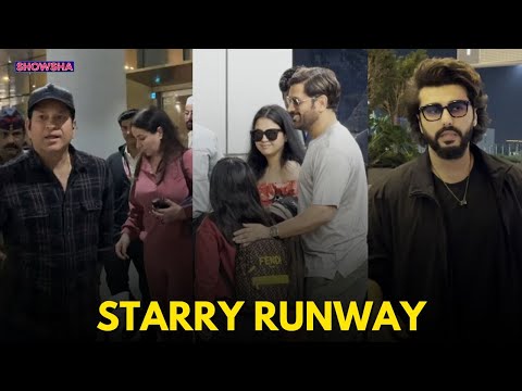 MS Dhoni-Sakshi, Sachin Tendulkar, Arjun Kapoor, Aayush Sharma-Arpita Khan Spotted At Airport |WATCH