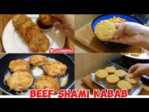 Beef Shami Kabab Recipe | Easy Lunchbox Idea’s | Healthy Tea Snacks Recipe