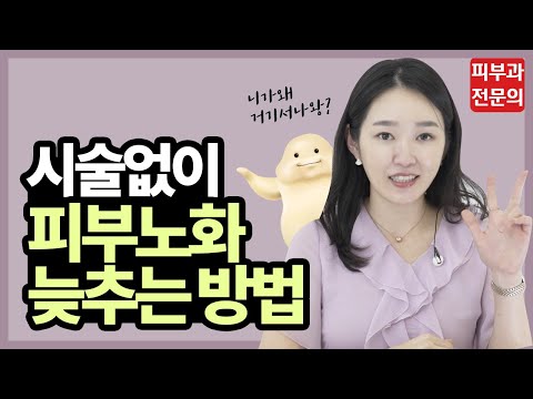 피부노화 늦추려면 ‘이것’ 관리가 중요하다!?!?