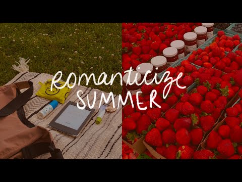 HOW TO ROMANTICIZE THE REST OF YOUR SUMMER 🗞️