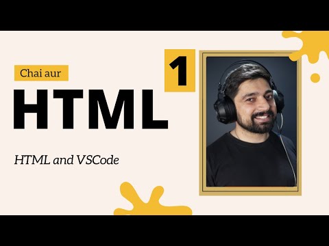 HTML and VSCode - getting started | Hindi