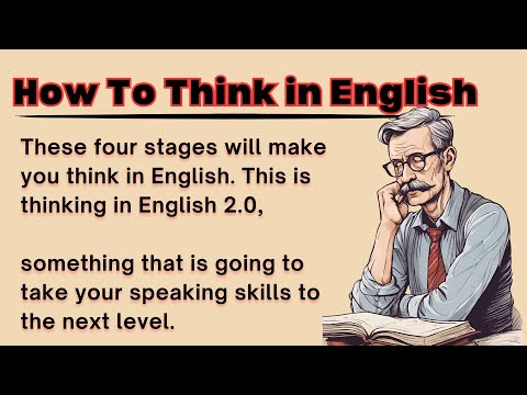 How To Think in English || English Learning Skills || Improve Your English