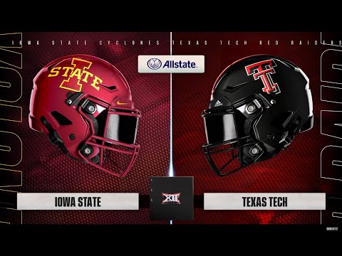 COLLEGE FOOTBALL IOWA STATE CYCLONES VS. TEXAS TECH RED RAIDERS FULL GAME!