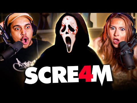 SCREAM 4 (2011) MOVIE REACTION - JAW-DROPPING GHOSTFACE REVEAL! - FIRST TIME WATCHING - REVIEW