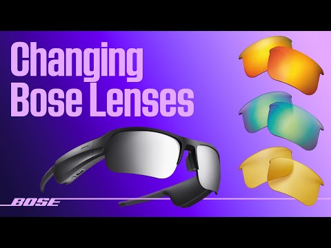 Bose Frames Tempo – Changing Bose Lenses