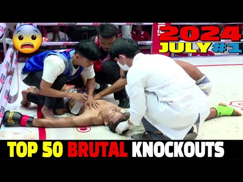 July 2024: Top 50 Brutal Knockouts #1 (MMA•Muay Thai•Boxing•Kun Khmer)