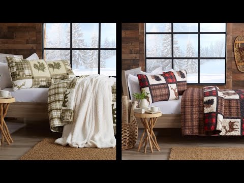 Great Bay Home Lodge Bedspreads (Quilt Sets)