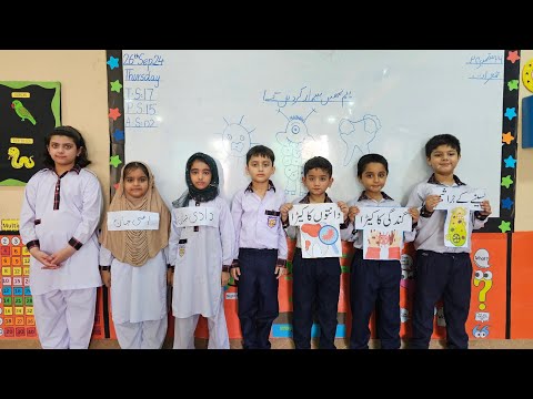 Students Perform a Skit on the Importance of Brushing Teeth, Showering, and Nail Cutting