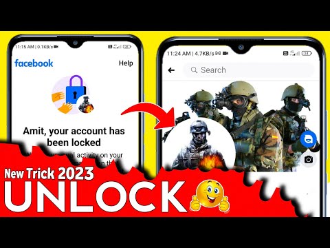 How To Unlock Facebook Id Today | Facebook Your Account Has Been Locked How To Unlock Facebook 2023