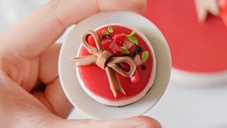 【ちびめし】いちごのレアチーズケーキ🍓