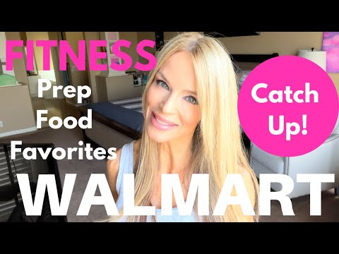 Walmart-What I Eat in A Day/Prep Foods and Chitchat| Fit Over 40