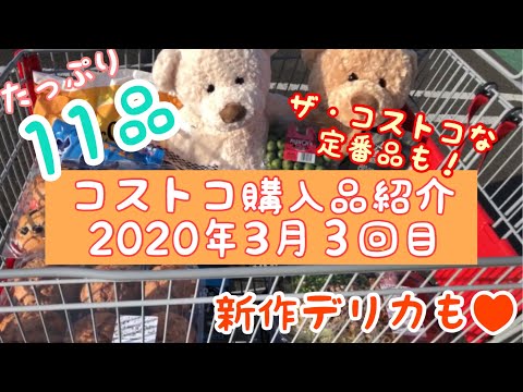 コストコ購入品紹介(2020年3月3回目)!春のピリ辛新作ありのたっぷり11品