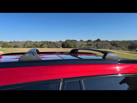 Road Trip! Easy Install Roof Rack Cross Bars for Cadillac XT6