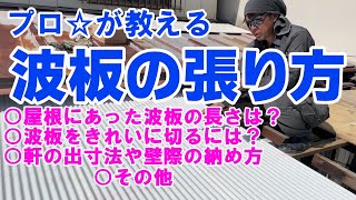 ☆★☆【ポリカ波板の張り方】プロが教える手順とコツ