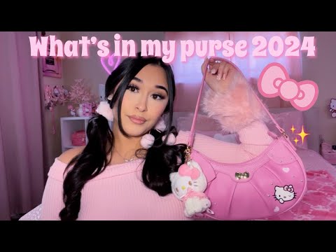 WHAT’S IN MY PURSE 2024 ♡ | Hot Topic Hello Kitty Purse