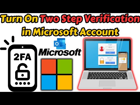 How to Turn on Two Step Verification on Microsoft Account | Turn on Two Step Verification on Outlook