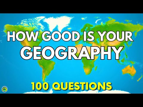 ULTIMATE World Geography Quiz | 100 Questions! How Many Can You Answer?